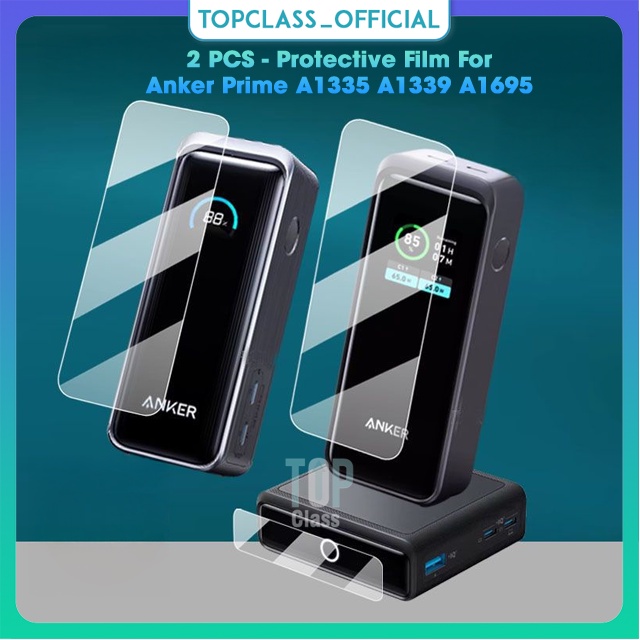 ฟิล์มป้องกันสําหรับ Anker Prime A1335 A1336 A1339 A1902 A1340 A1695 A2345 สําหรับ 65W 130W 250W Char