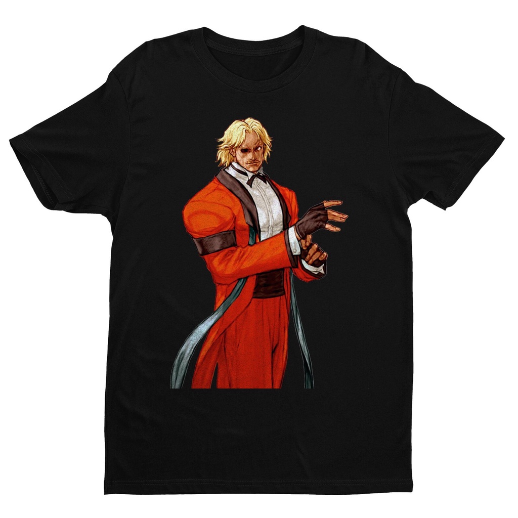 เสื้อยืด Unisex Rugal Howard พรีเมียม | ของขวัญสำหรับนักเล่นเกมและแฟนอาร์เคดคลาสสิก
