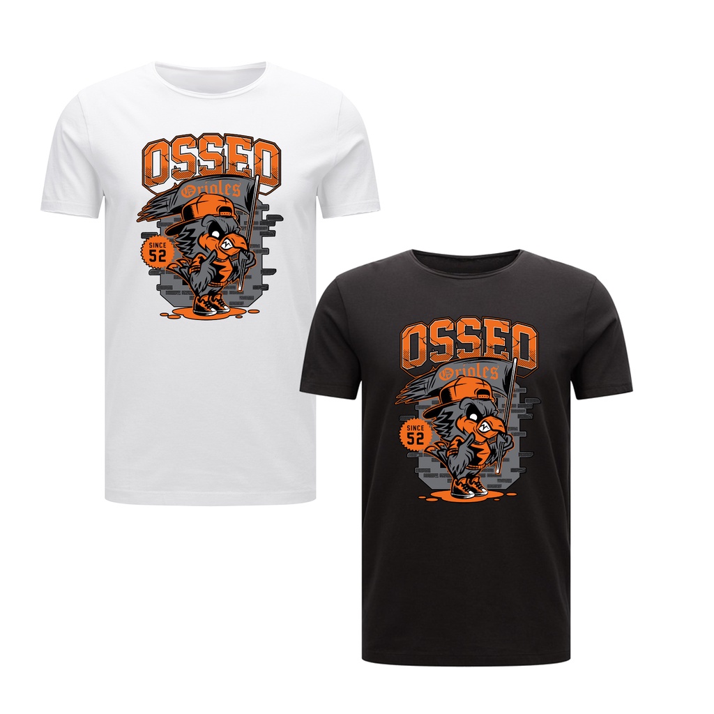 Osseo Orioles Athletic Logo Design Top Adults Athletic Games & Activity T-Shirt