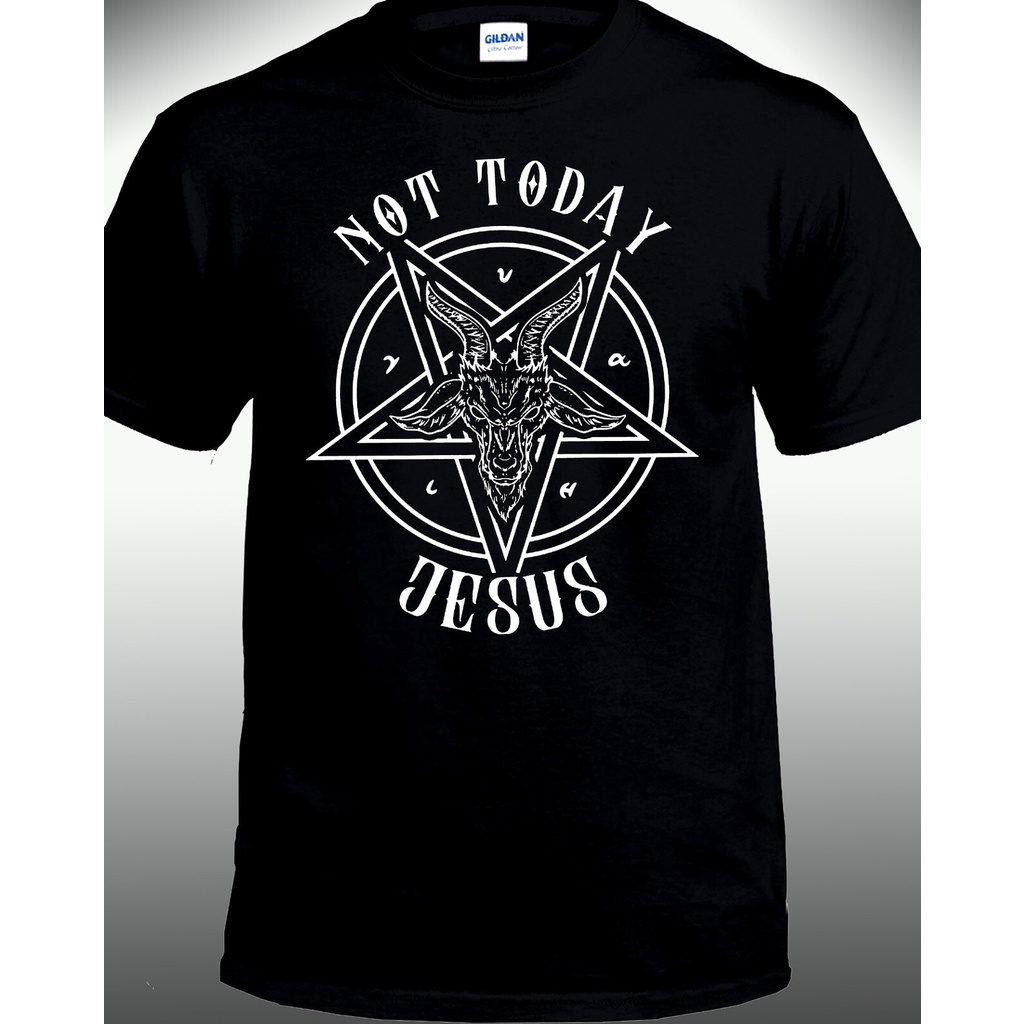 เสื้อยืดออกแบบ Baphomet Satan สำหรับผู้ชาย แฟชั่นใหม่