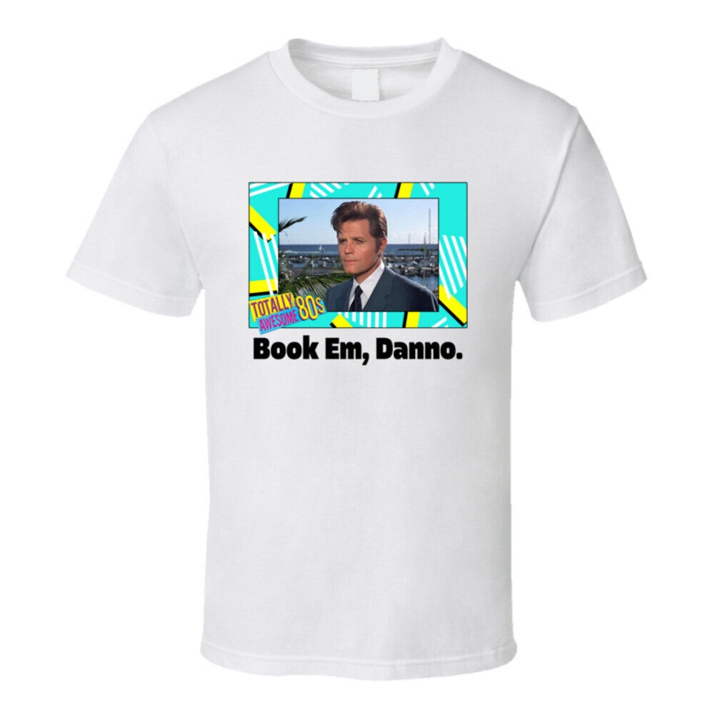 Retro Style 80s 90s Graphic Book Em Danno Hawaii Five-O Tv Series Fan T Shirt