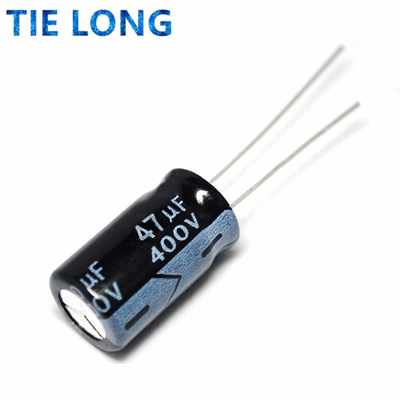 10 ชิ้น 400V 47UF electrolytic capacitor 47UF 400V 105C 16x25 มม.