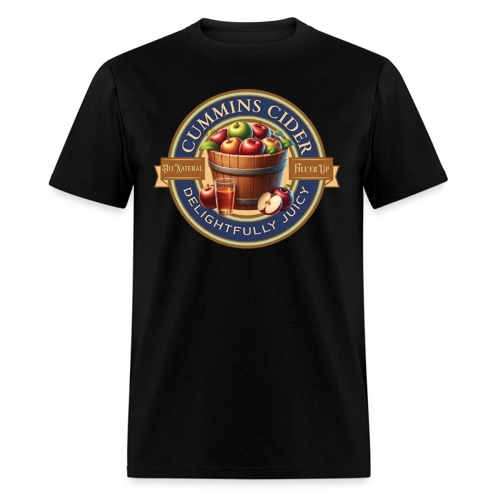 Cummins Cider (อารมณ์ขันผู้ใหญ่ตลก) เสื้อยืดเสื้อผ้าผู้ชายขายร้อนใหม่ที่โดดเด่น