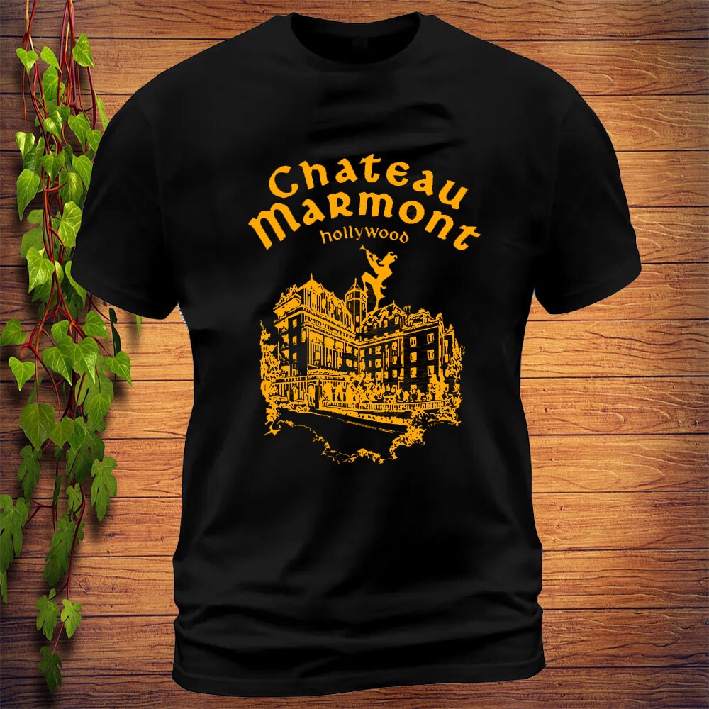 เสื้อยืดโลโก้ Chateau Marmont Hollywood Hotel
