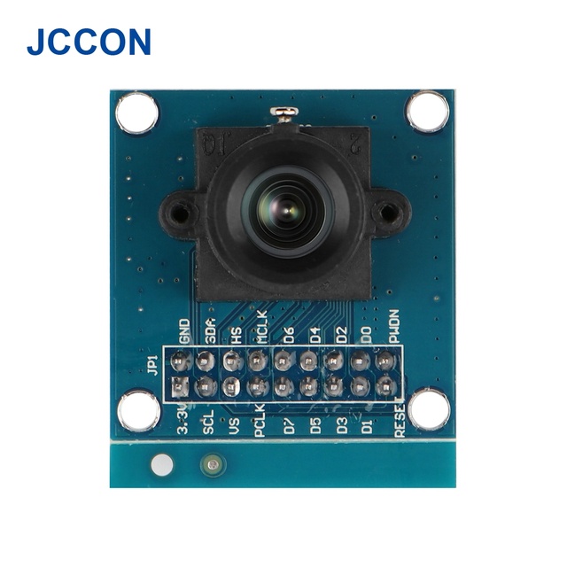 OV7670 โมดูลกล้อง OV7670 โมดูลรองรับ VGA CIF ควบคุมอัตโนมัติจอแสดงผล Active ขนาด 640X480 สําหรับ Ard