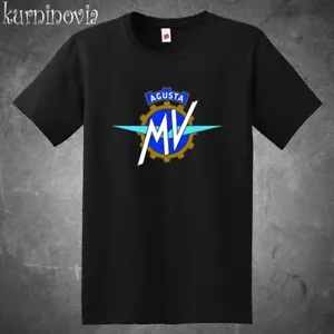 Mv Agusta Motorcycle Cotton เสื้อยืดผู้ชาย