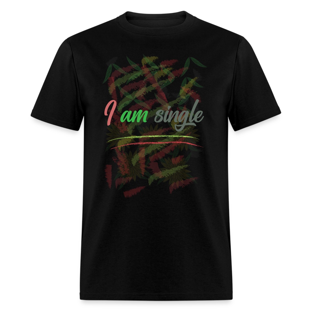 Retro Style 80s 90s Graphic I Am Single T-Shirt (Single Life Graphic Tee Shirt)