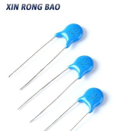 20pcs ตัวเก็บประจุเซรามิกแรงดันสูง 1KV 33PF 82PF 100PF 220PF 470PF 560PF 1NF 2.2NF 4.7NF 10NF 22NF 1