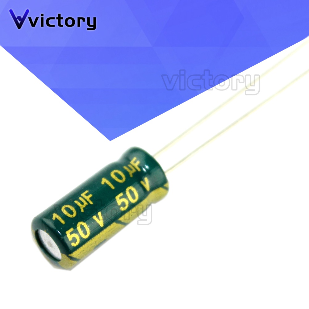 50 ชิ้น/ล็อต 10UF 50V 10mf 105C 5X11 มม.อลูมิเนียม Electrolytic Capacitor 50V10UF radial ตะกั่ว 50 ช