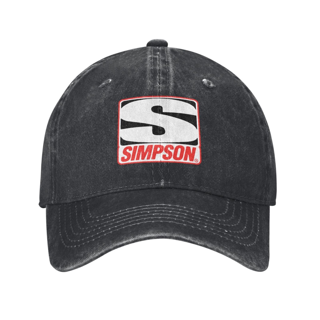 Simpson Racing Helmet Durable Denim Cap พร้อม Timeless Appeal