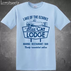 เสื้อยืดผู้ชาย Blue Cat Lodge Ozark