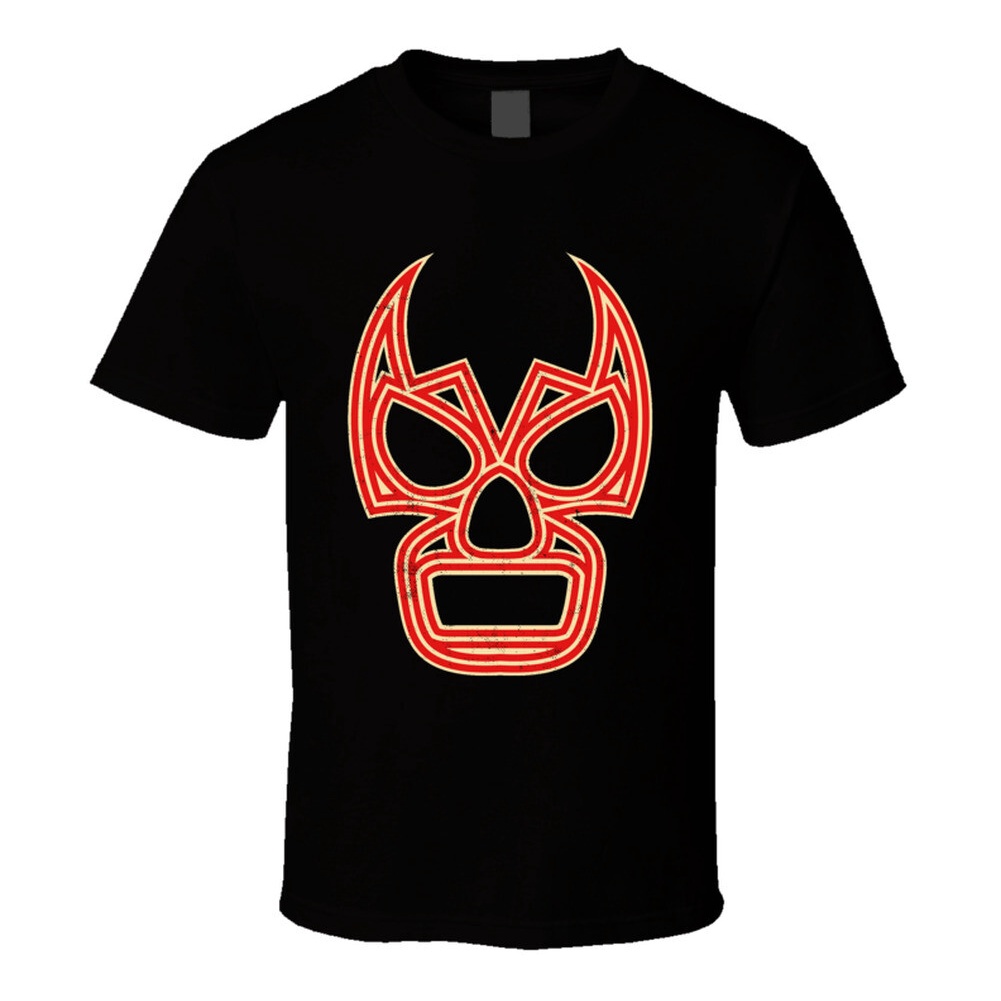 Lucha Underground Wrestling Mask Fan T Shirt เสื้อผ้าผู้ชายขายดีใหม่ที่โดดเด่น