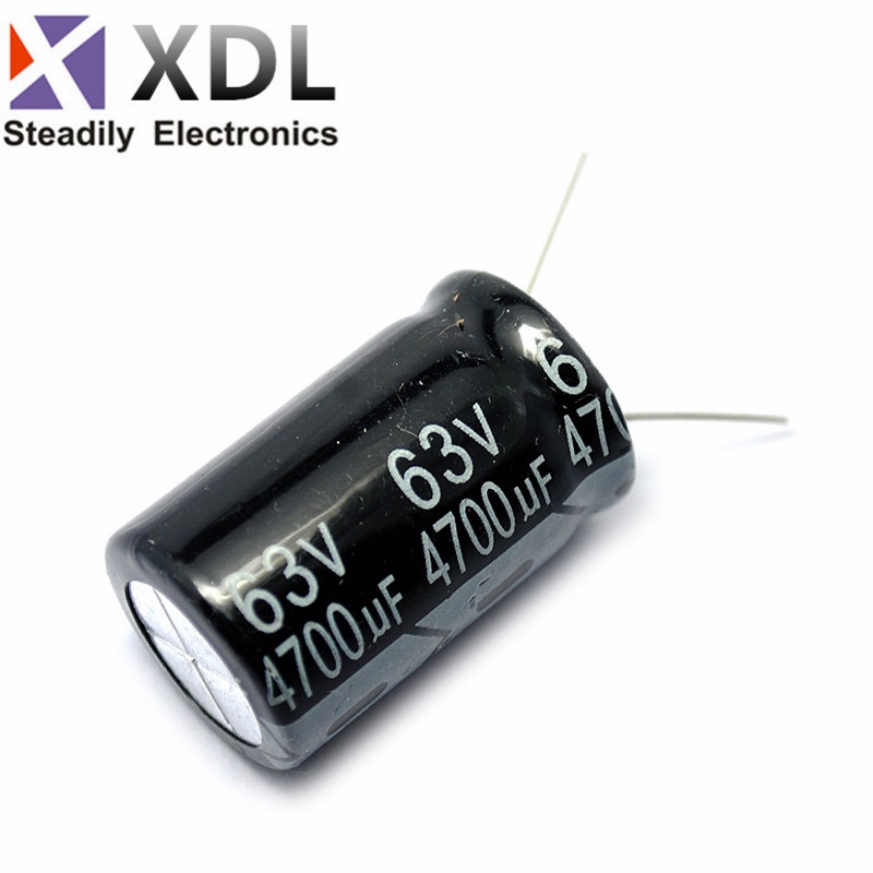 1pcs Electrolytic Capacitor 63V4700UF 63V 4700UF 22X40 มม.ความถี่สูงต่ํา ESR ตัวเก็บประจุอลูมิเนียม 