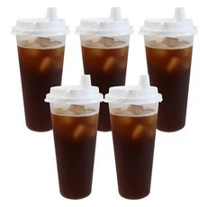 UH Home Deco Hani ถ้วยนํากลับมาใช้ใหม่ 700ml ชุด 5 ชิ้น