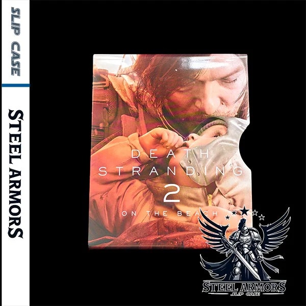 Death Stranding 2 DS2 บนชายหาด Slip Case SteelArmors (ปรับแต่ง,เคสเหล็ก,ไม่รวมซีดีเกม)