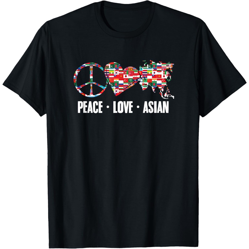 Asian Map Flag Asian American Pacific Islander Heritage T Shirt