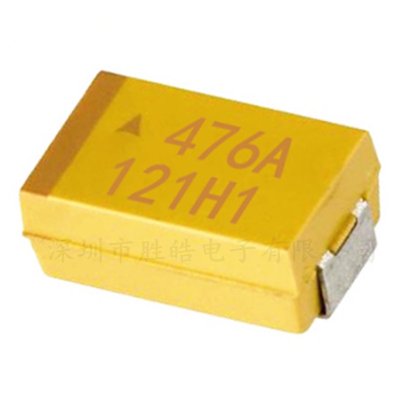 10pcs ประเภท B 3528 47uF 10V 476 476A SMD Tantalum Capacitor 1210