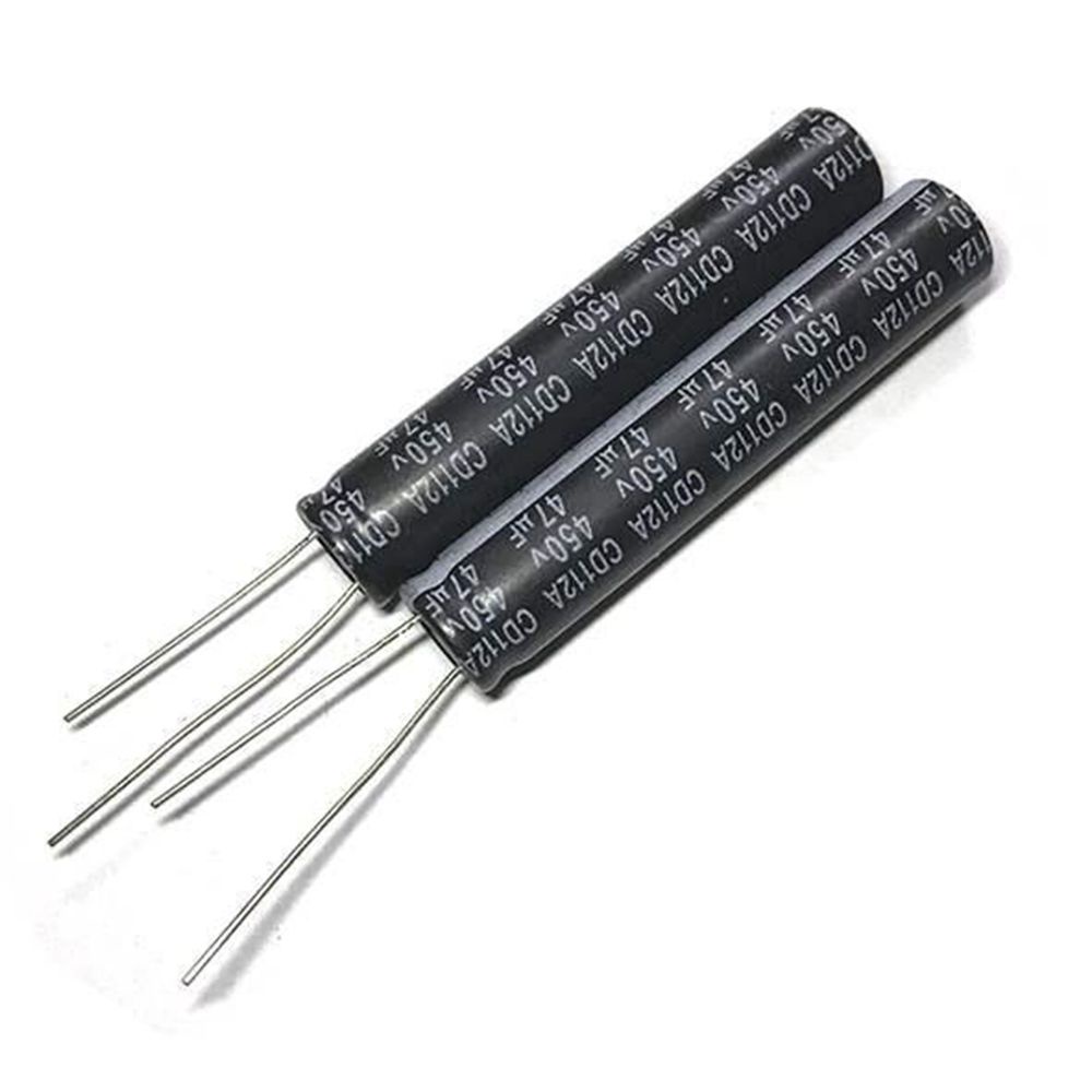 5PCS 47uF 450V 47MFD 450 โวลต์อลูมิเนียม Electrolytic Capacitor 10*50 มม. Radial 47mf450v 47uf450v 4