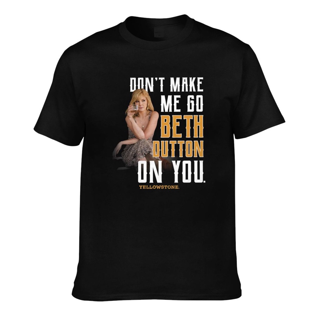 ฤดูร้อน Cool Yellowstone ทีวีแสดงโลโก้ Montana Dutton Ranch Kevin Costner Good พิมพ์ Tshirt Man