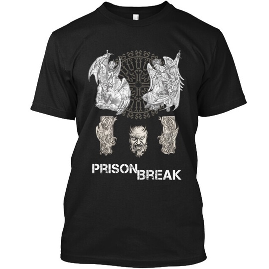 เสื้อยืด Prison Break Angel And Devil Tattoo No 2