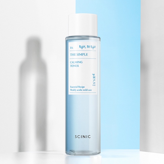 [Scinic] The Simple Calming Toner 145ml [Olive Young] [เกาหลี]