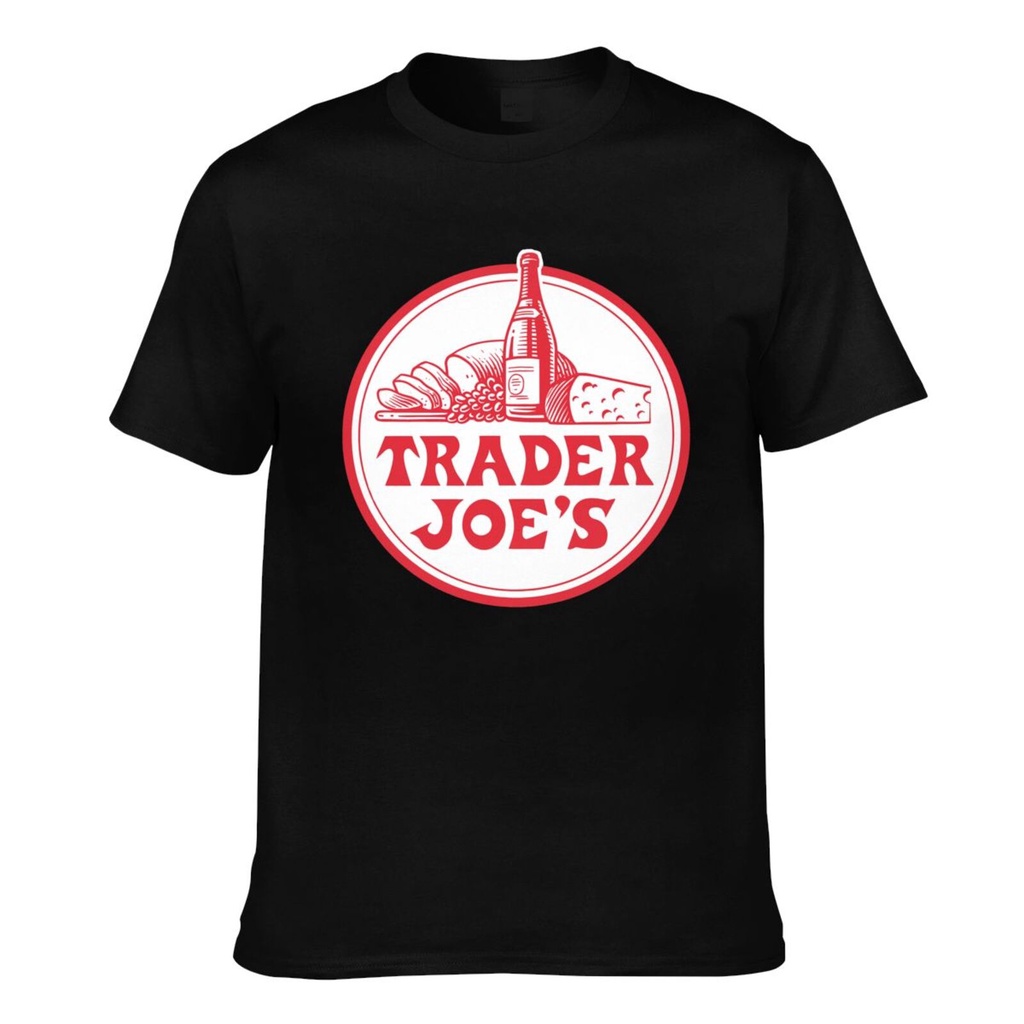 Good Quality Trader JoeS Is Logo Pure Cotton Mens T-Shirt
