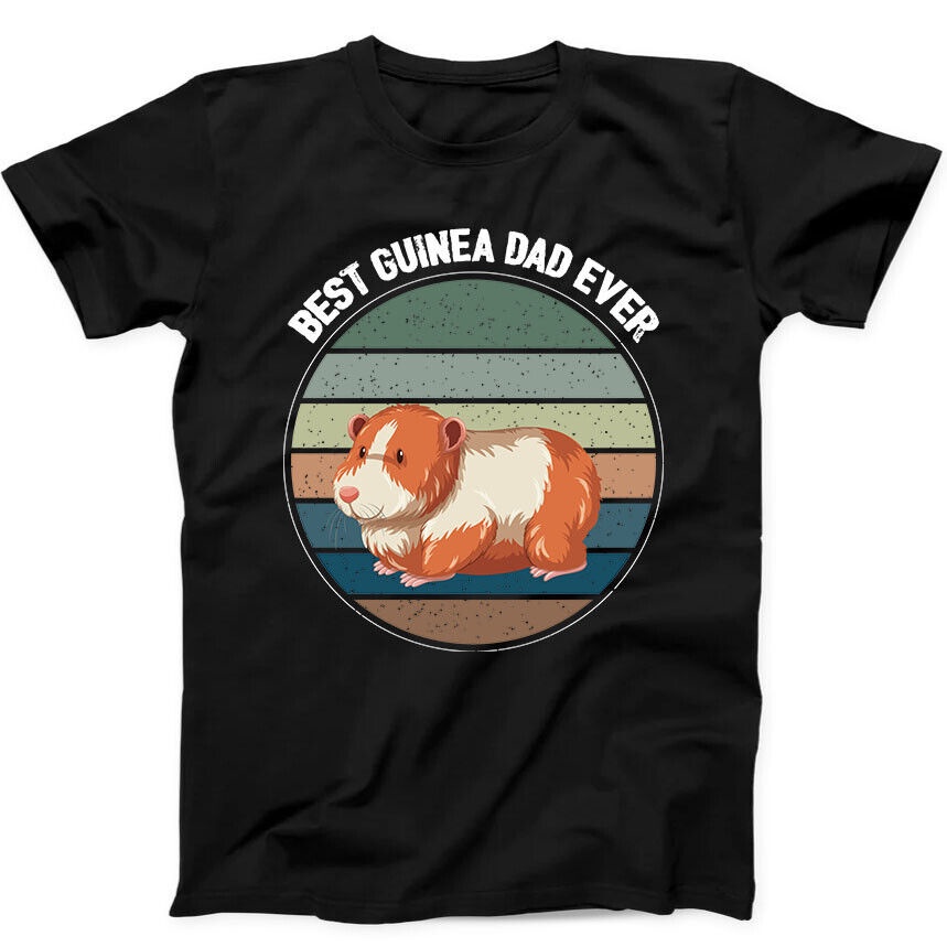 Best Guinea Dad Ever Lover Meme Tops Casual Streetwear T เสื้อ 248