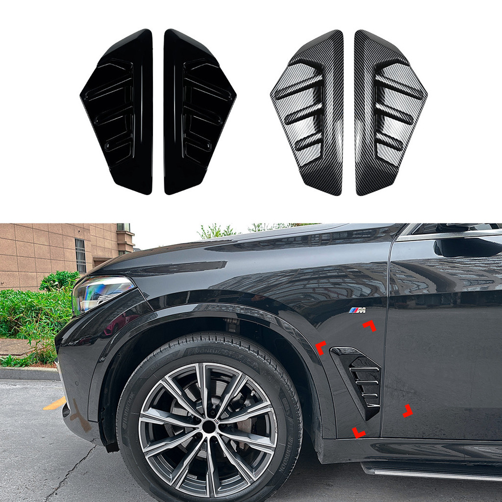 เหมาะสําหรับ BMW X5 G05 LCI M Sport 2023 + Fender Label Air Outlet สติกเกอร์รถการปรับเปลี่ยนภายนอก