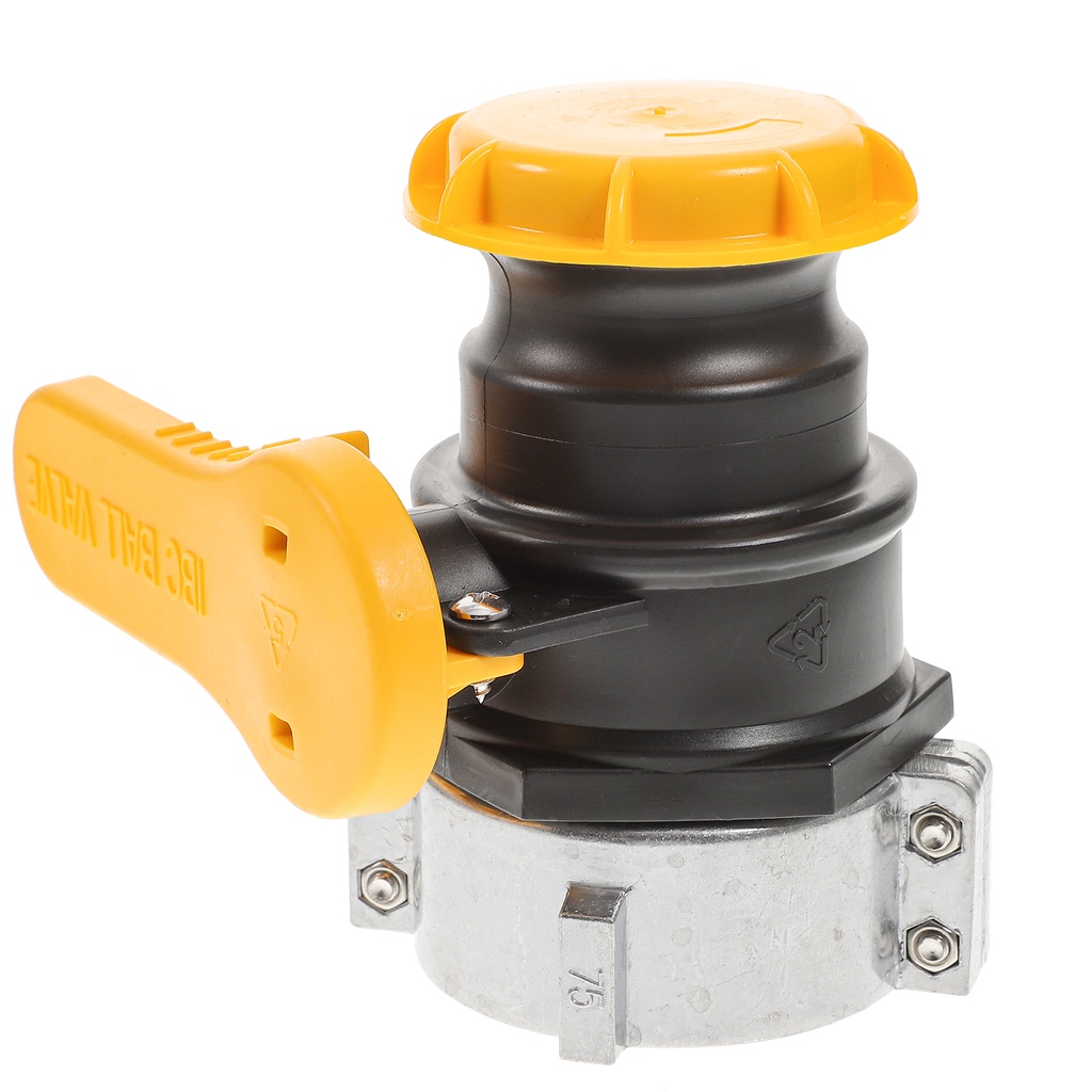 IBC บอลวาล์ว IBC Tote Tank Adapter เข้ากันได้กับ IBC Tote Tank Water Liquid คอนเทนเนอร์ S75X6 DN50