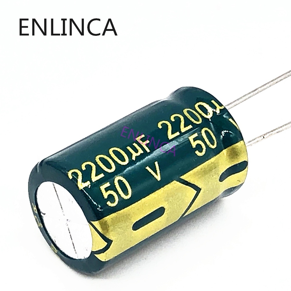 10 ชิ้น/ล็อต P35 ความถี่ต่ําความต้านทาน 50V 2200UF อลูมิเนียม electrolytic capacitor ขนาด 16*25 2200
