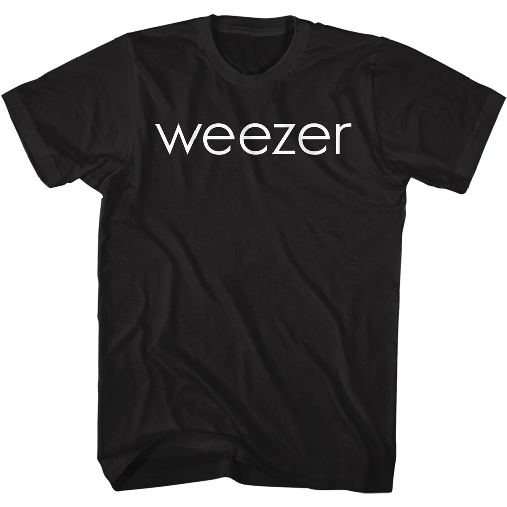 Weezer Band Name Mens T Shirt Rock Music Merch เสื้อผ้าผู้ชายขายร้อนใหม่ที่โดดเด่น
