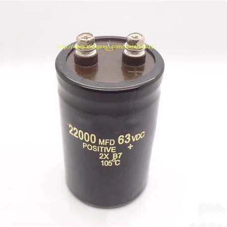 63V 22000UF Electrolytic Capacitor Radial 22000UF 63V 50x80 มม. (1 ชิ้น)
