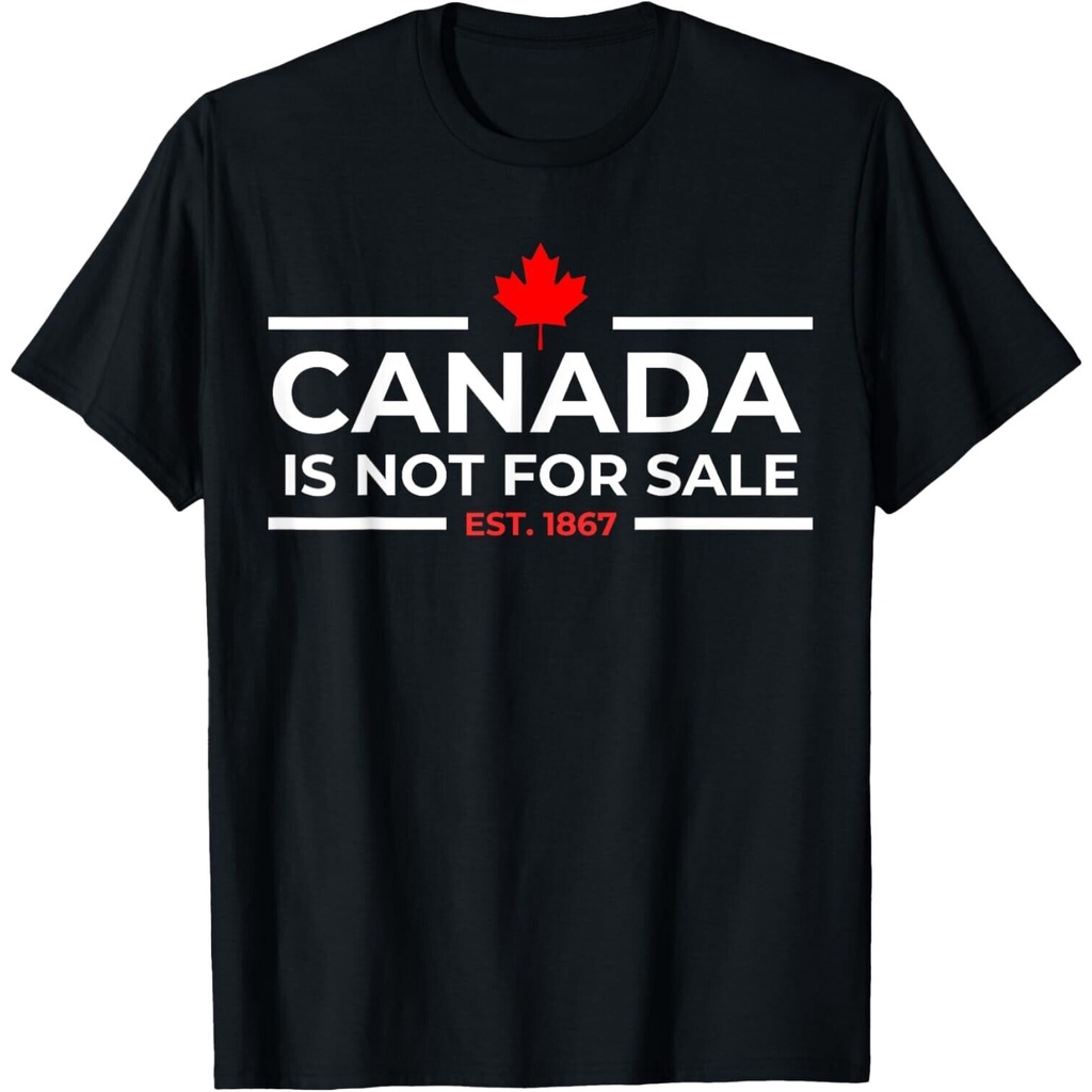 Retro Style 80s 90s Graphic Canada ไม่มีขาย 1867 เสื้อยืด Unisex ตลก