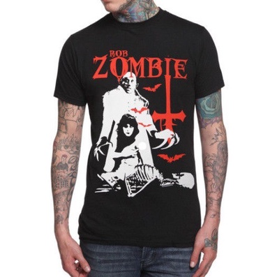 Rob Zombie Teenage Nosferatu Pussy T-Shirt & เสื้อผ้าผู้ชายขายดีใหม่ที่โดดเด่น