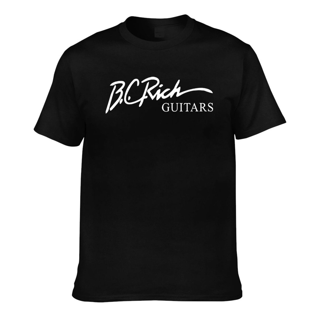 Premium Cotton Bc Rich Guitars เสื้อยืดคุณภาพดีสําหรับ Mans