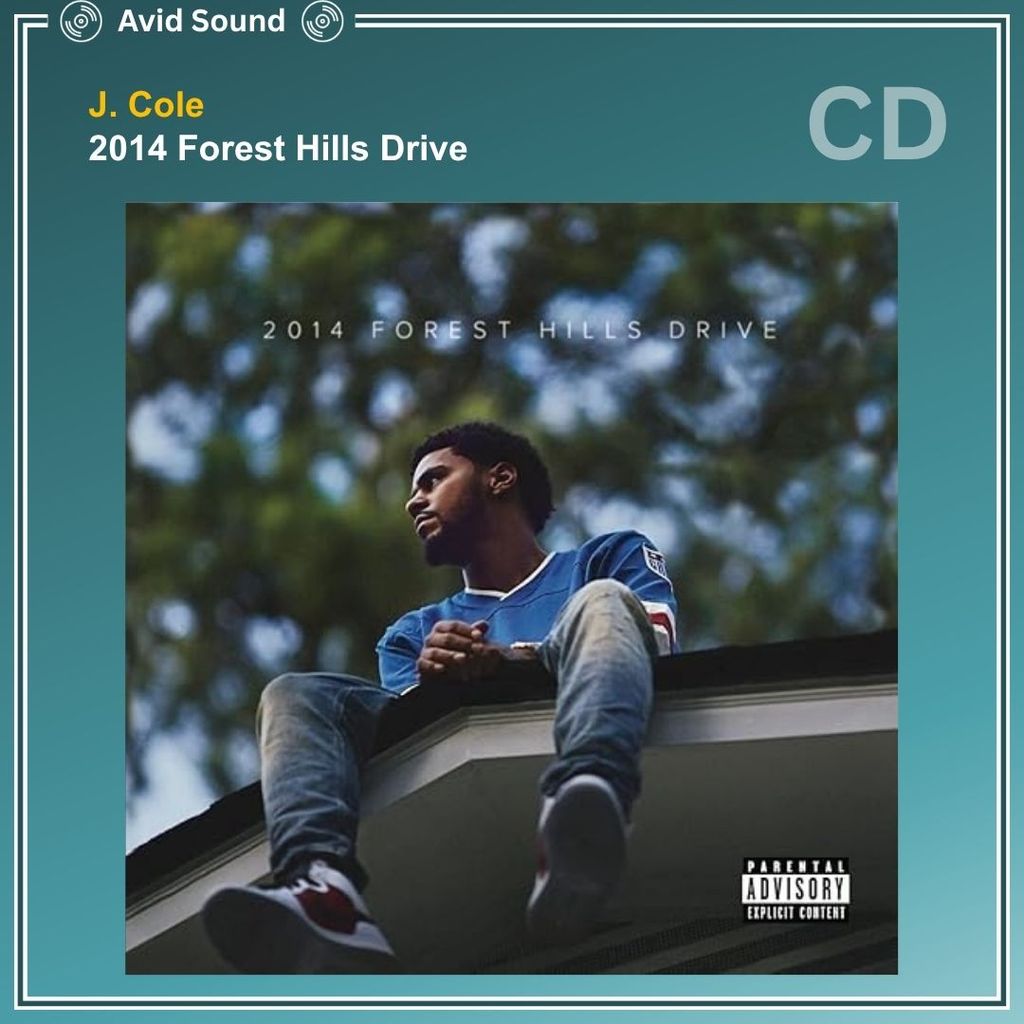 CD แผ่นซีดี J. Cole 2014 Forest Hills Drive ใหม่ ซีล J. Cole CD