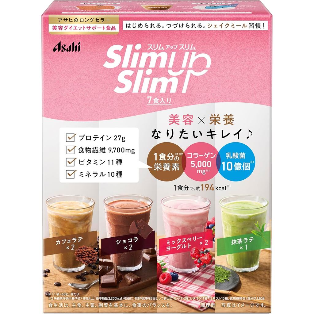 slim up slim shake 7 meals Directly from Japan