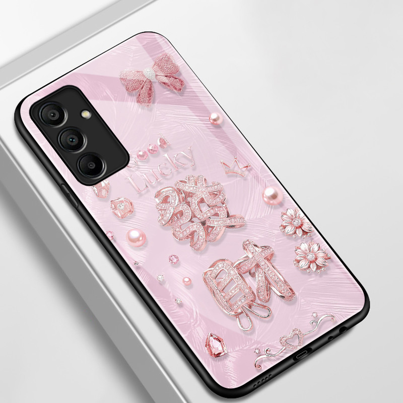 เคสสำหรับ Samsung A15 4G A15 5G A16 5G A13 5G A24 A54 A55 A34 A35 5G A13 Lite A14 5G เคสโทรศัพท์รวยเปลือกแก้วกันกระแทก