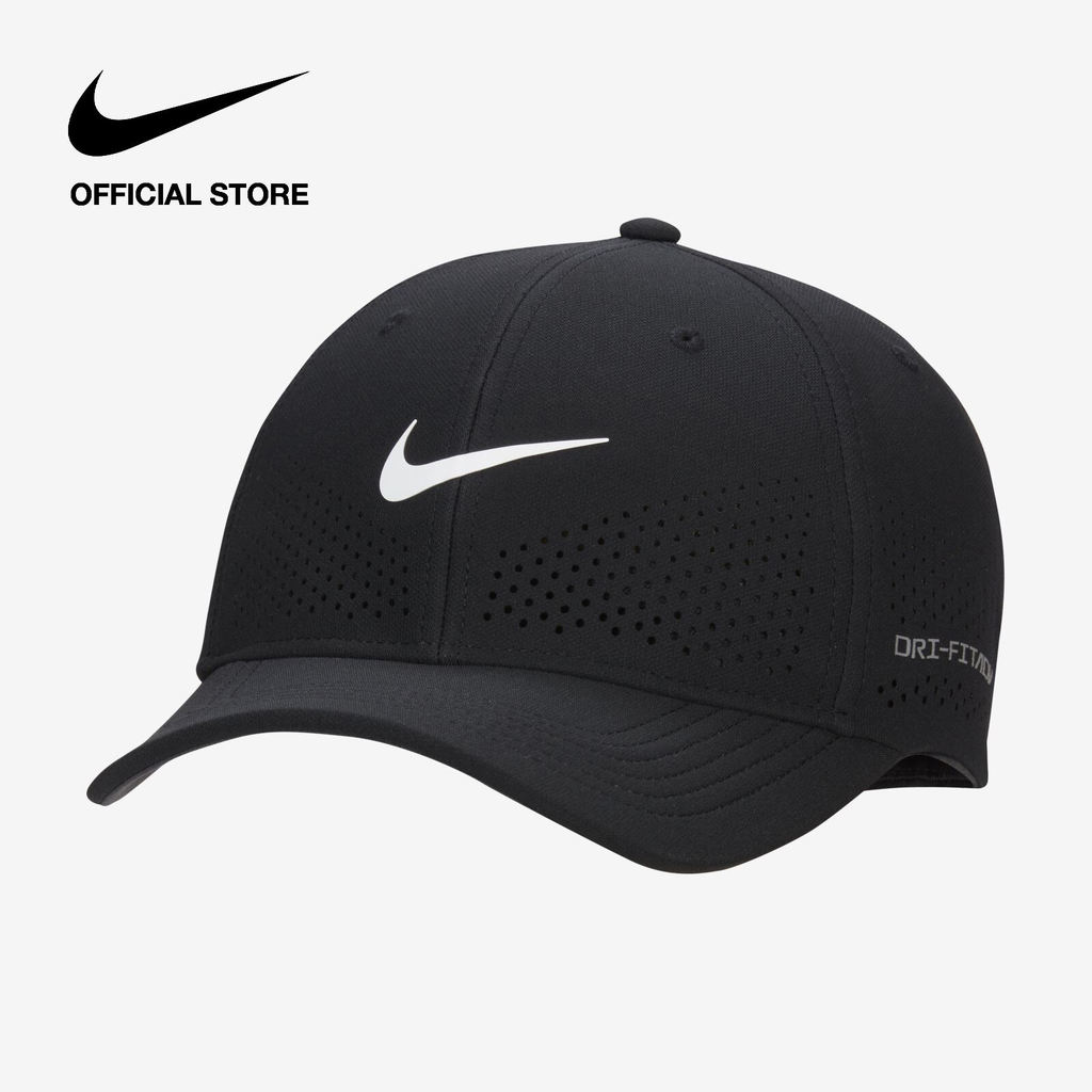 Nike Dri-FIT ADV Rise Structured SwooshFlex Cap - Black [FB5633-010]