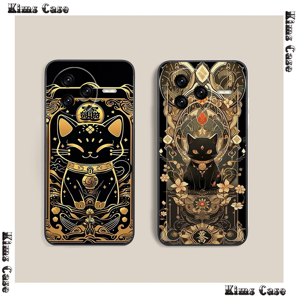 เคสรุ่นแมวนําโชค Xiaomi Redmi K80 / K80 Pro ป้องกันกล้อง