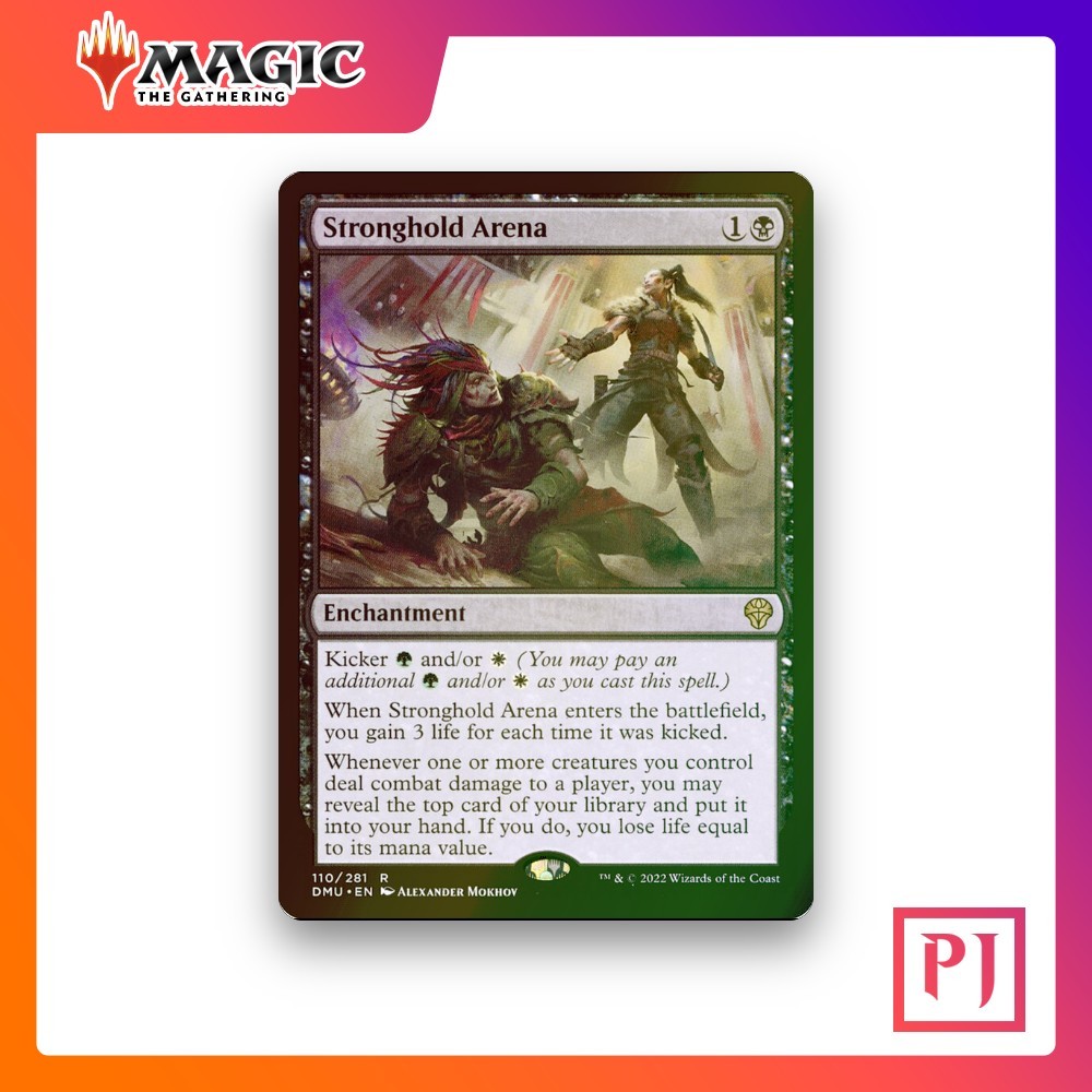 [MTG] Stronghold Arena (#110) [DMU] [BLACK] [RARE] | Magic the Gathering