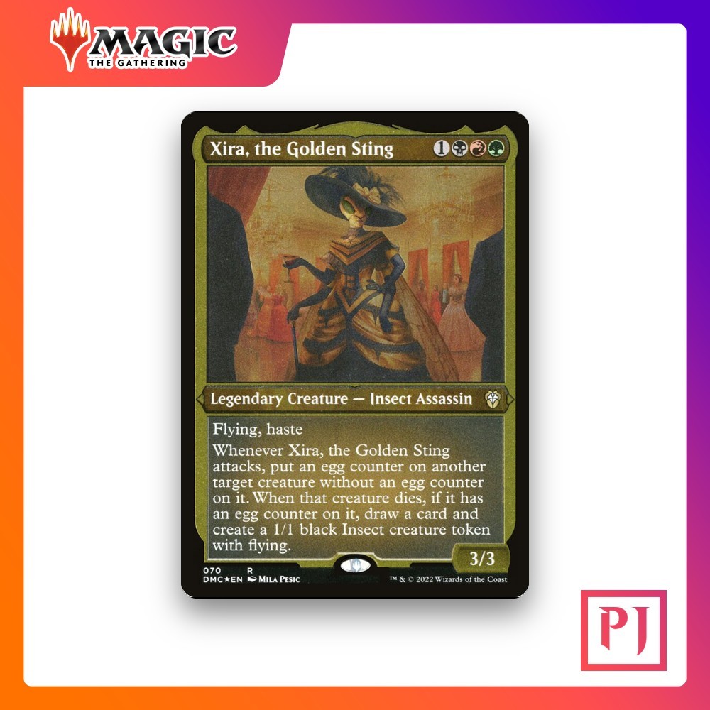 [MTG] Xira, the Golden Sting (#70) [DMC] [MULTI] [RARE] | Magic the Gathering