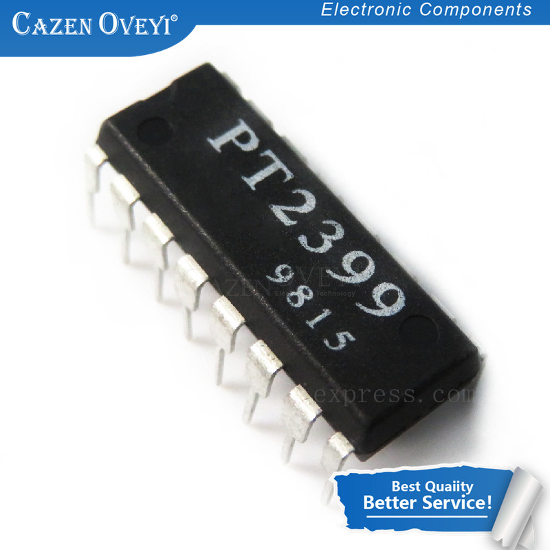 10 ชิ้น/ล็อต PT2399 DIP16 PT2399 DIP DIP 16 ในสต็อก