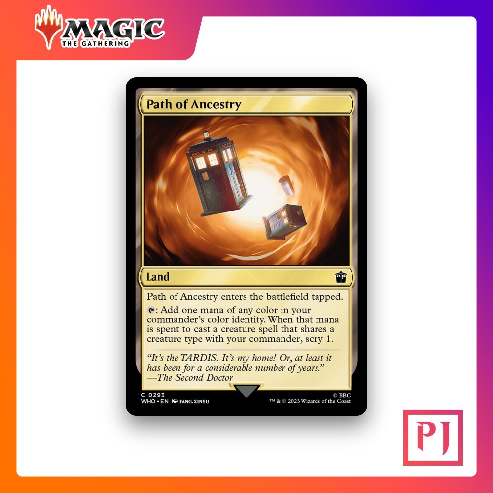 [MTG] Path of Ancestry (#293) [WHO] [LAND] [COMMON] | Magic the Gathering