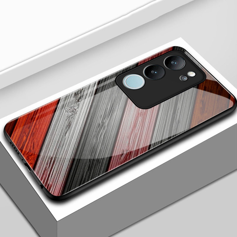 เคสสำหรับ VIVO V29 5G V29 Pro 5G V29E 5G V27 5G V27 Pro 5G เคสโทรศัพท์แบบใหม่สร้างสรรค์เปลือกแก้วกันกระแทก
