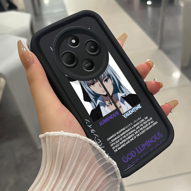 เคสสำหรับ Xiaomi Redmi 14C 4G 14C 5G A3 Pro 4G A4 5G POCO C75 เคสโทรศัพท์ตัวละครในอนิเมะสามสีซิลิโคนกันกระแทก