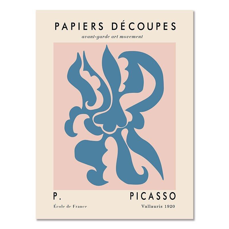 Matisse ผ้าใบพิมพ์โปสเตอร์กรอบ Wall Art Henri Matisse โปสเตอร์สําหรับห้องบทคัดย่อ Wall Art ตกแต่งภาพ