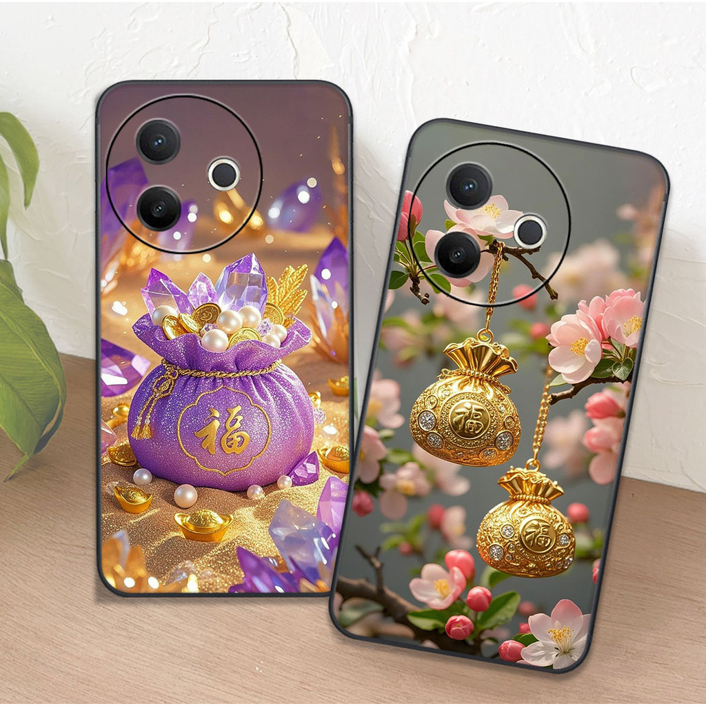 Vivo Y39 5G CASE พิมพ์ลายถุงนําโชค V CASE