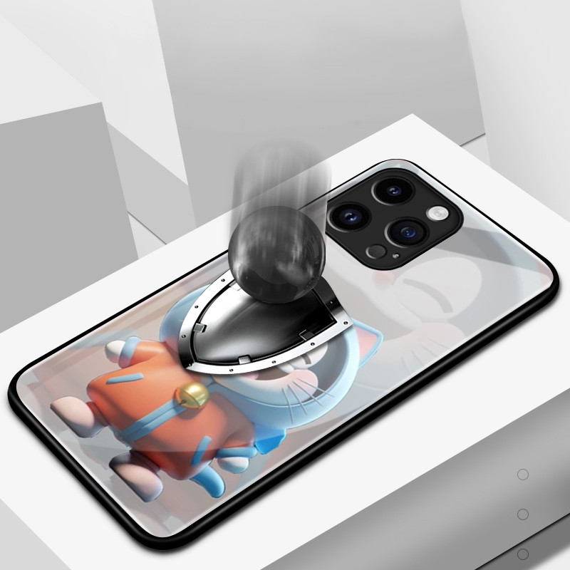 เคสสำหรับ VIVO V21 5G V21s 5G V21 4G V21E 4G Y73 เคสโทรศัพท์แมวเปลือกแก้วกันกระแทก - รูปที่ 2