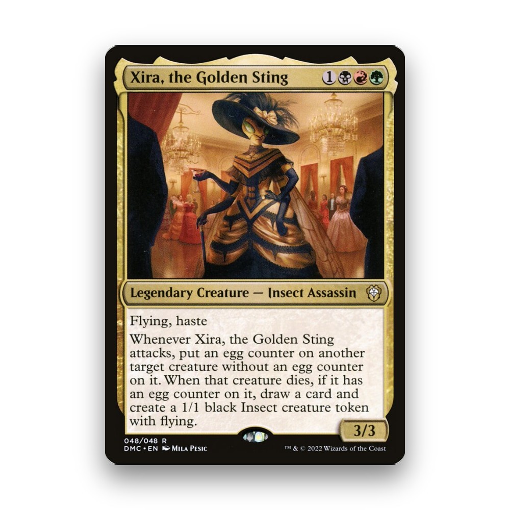 [MTG] Xira, the Golden Sting (#48) [DMC] [MULTI] [RARE] | Magic the Gathering